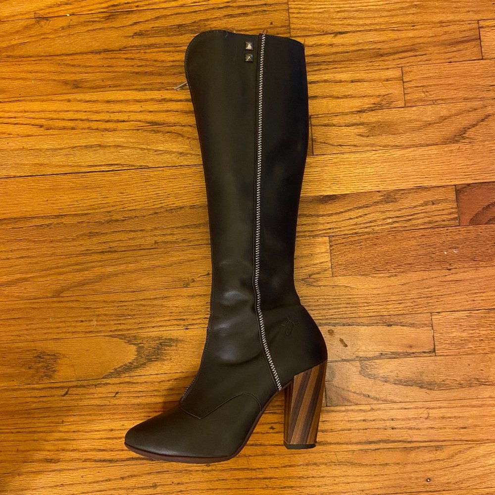 COPY - Beautiful Fluevog Skinny Calf Boots, "Rebecca" US size 7.5, never worn o…